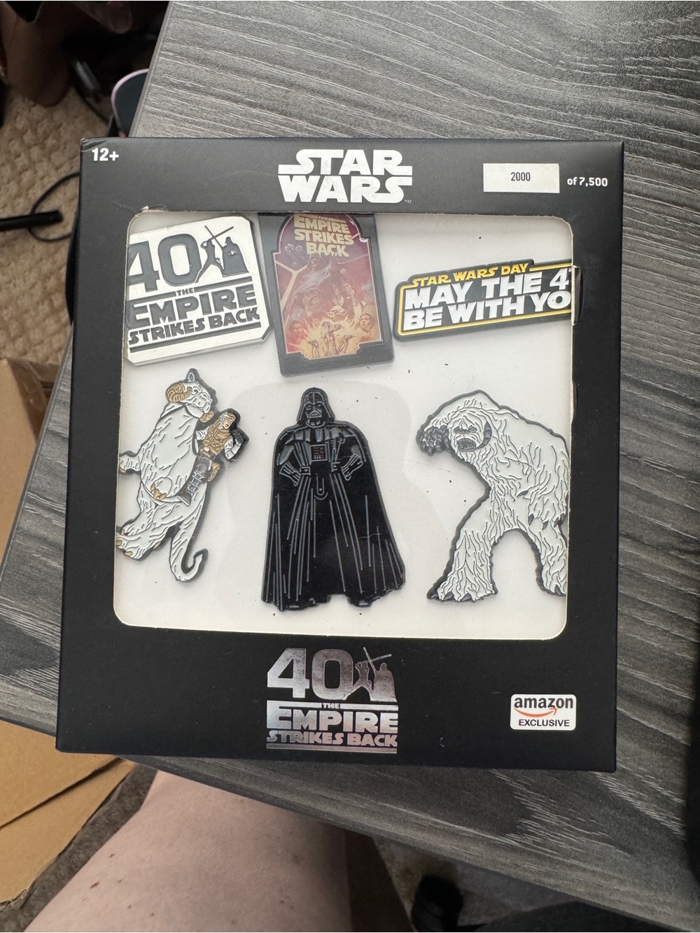 2020 Star Wars The Empire Strikes Back 40th Ann AMAZON EXCL 6 Pin Set #2000/7500